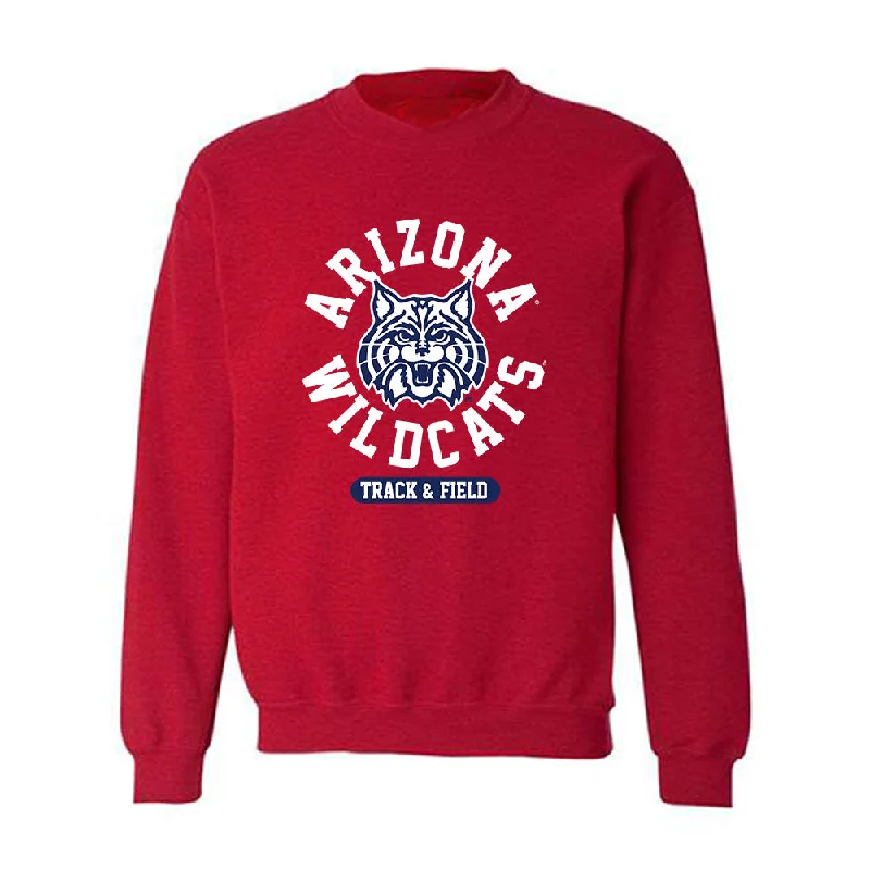 Arizona - NCAA Women's Track & Field : Jenica Bosko - Classic Shersey Crewneck Sweatshirt Hoodie with Toggle Buttons Decorative Unique Arizona - NCAA Women's Track & Field : Jenica Bosko - Classic Shersey Crewneck Sweatshirt Hoodie with Toggle Buttons Decorative Unique