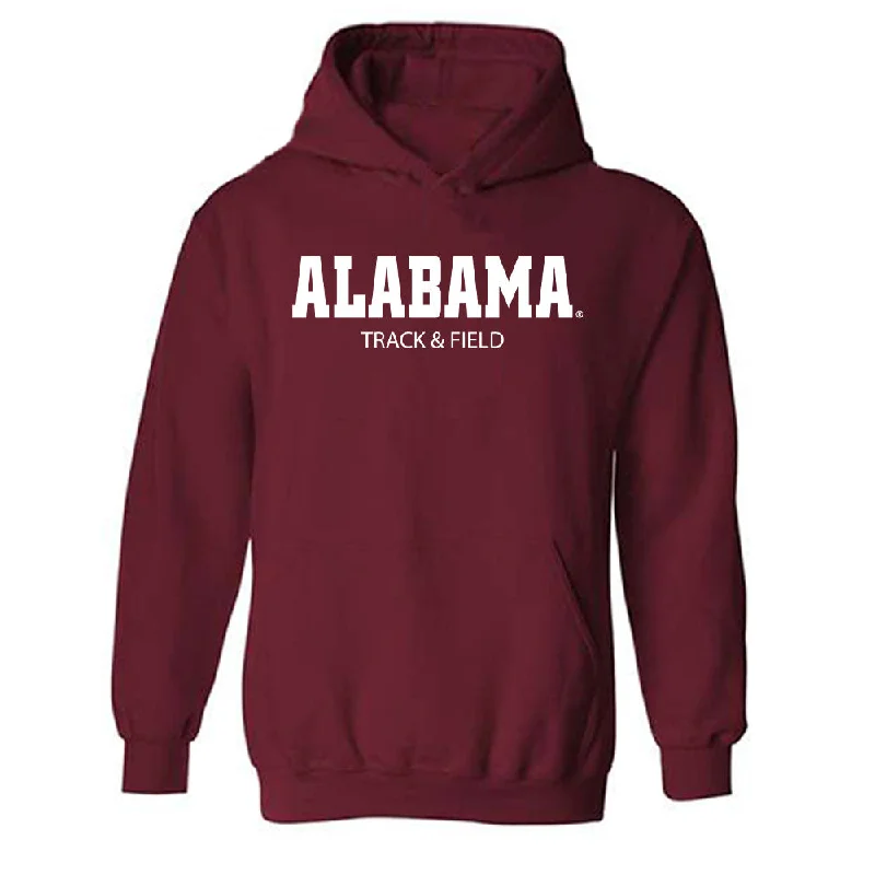 Alabama - NCAA Women's Track & Field : Miracle Ailes - Classic Shersey Hooded Sweatshirt Hoodie with Hem Lace Feminine Delicate Alabama - NCAA Women's Track & Field : Miracle Ailes - Classic Shersey Hooded Sweatshirt Hoodie with Hem Lace Feminine Delicate