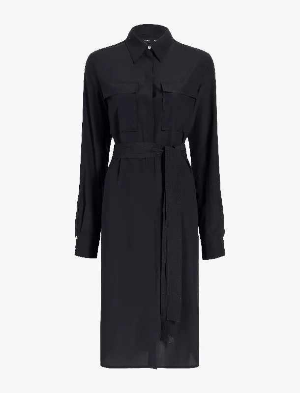 McKenna Dress in Stretch Silk Viscose Tunics Handmade artisanal