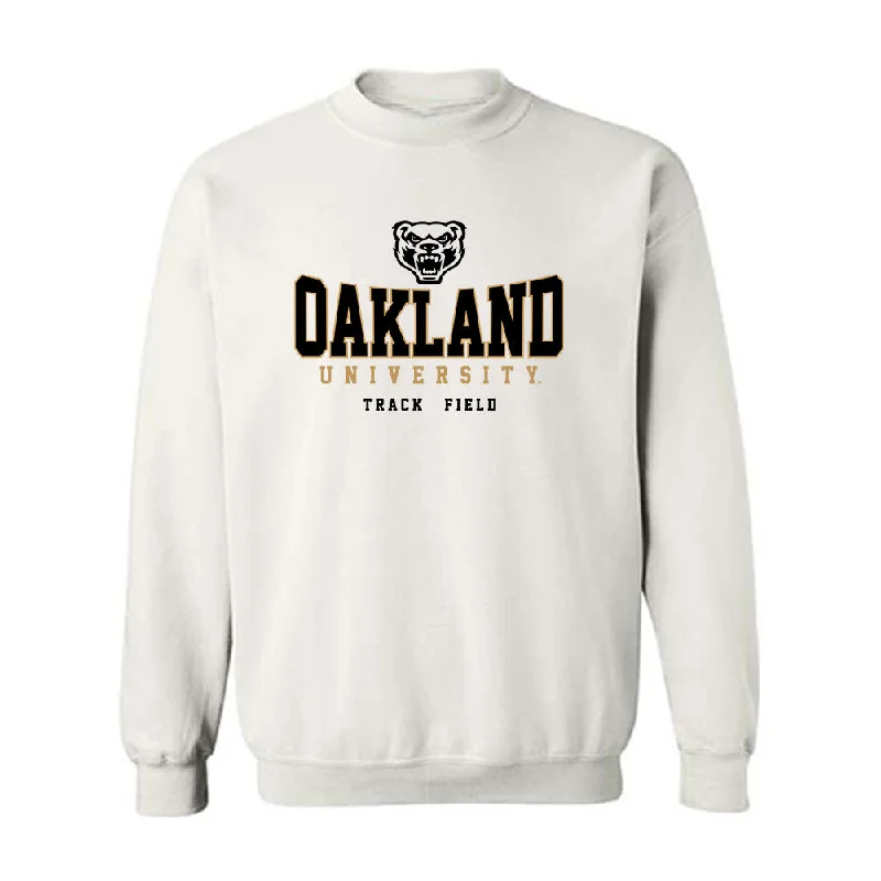 Oakland - NCAA Women's Track & Field : A'naia Herd - Classic Shersey Crewneck Sweatshirt Hoodie with Lining Warm Insulated Oakland - NCAA Women's Track & Field : A'naia Herd - Classic Shersey Crewneck Sweatshirt Hoodie with Lining Warm Insulated