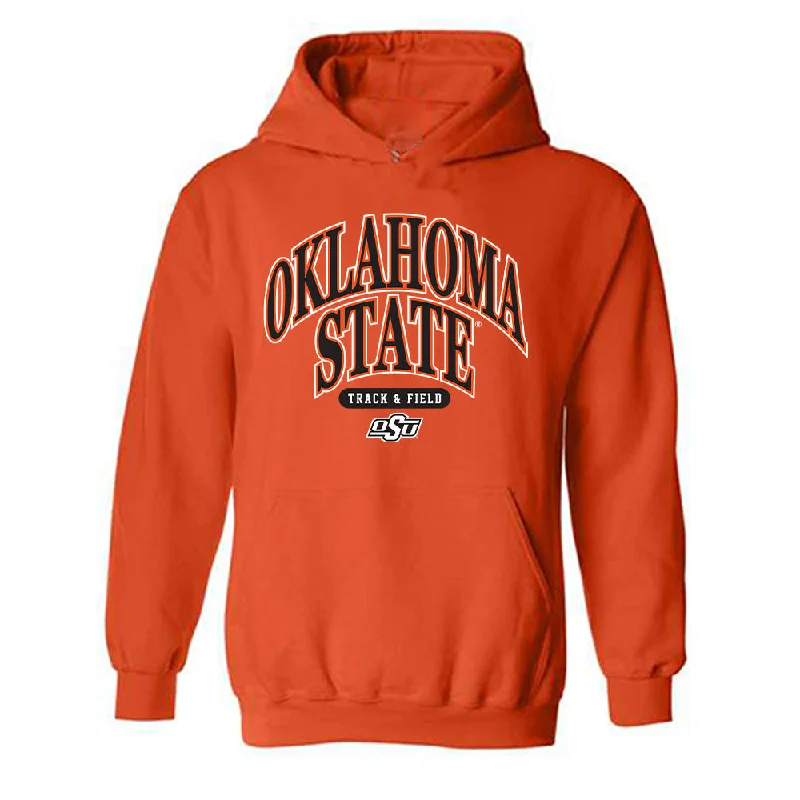 Oklahoma State - NCAA Women's Track & Field : Brooke Bayles - Classic Shersey Hooded Sweatshirt Hooded Sweatshirt Casual Wear Street Style Oklahoma State - NCAA Women's Track & Field : Brooke Bayles - Classic Shersey Hooded Sweatshirt Hooded Sweatshirt Casual Wear Street Style