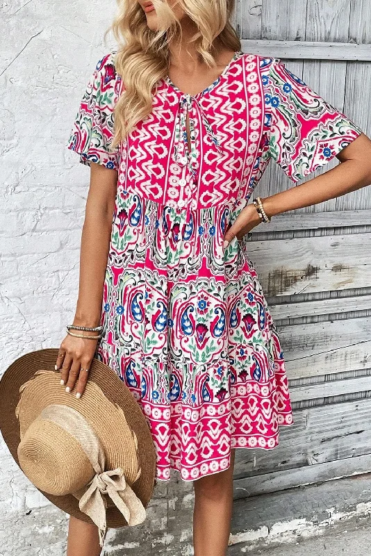 Summer Party Dress Tunics Fleece cozy