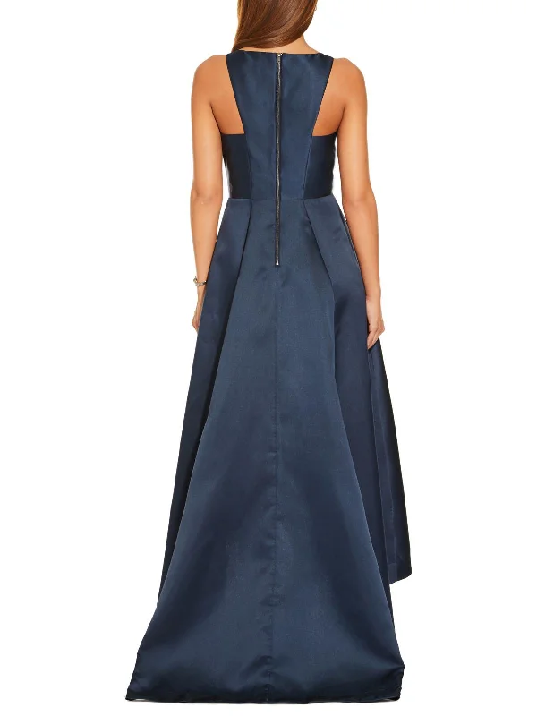 Mikado Womens Taffeta Sleeveless Evening Dress Tunics Sale discount