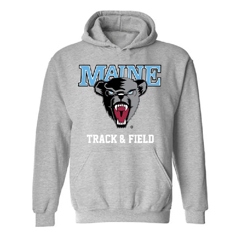 Maine - NCAA Women's Track & Field : Riley Gavigan - Classic Shersey Hooded Sweatshirt Hoodie with Pocket Utility Practical Maine - NCAA Women's Track & Field : Riley Gavigan - Classic Shersey Hooded Sweatshirt Hoodie with Pocket Utility Practical