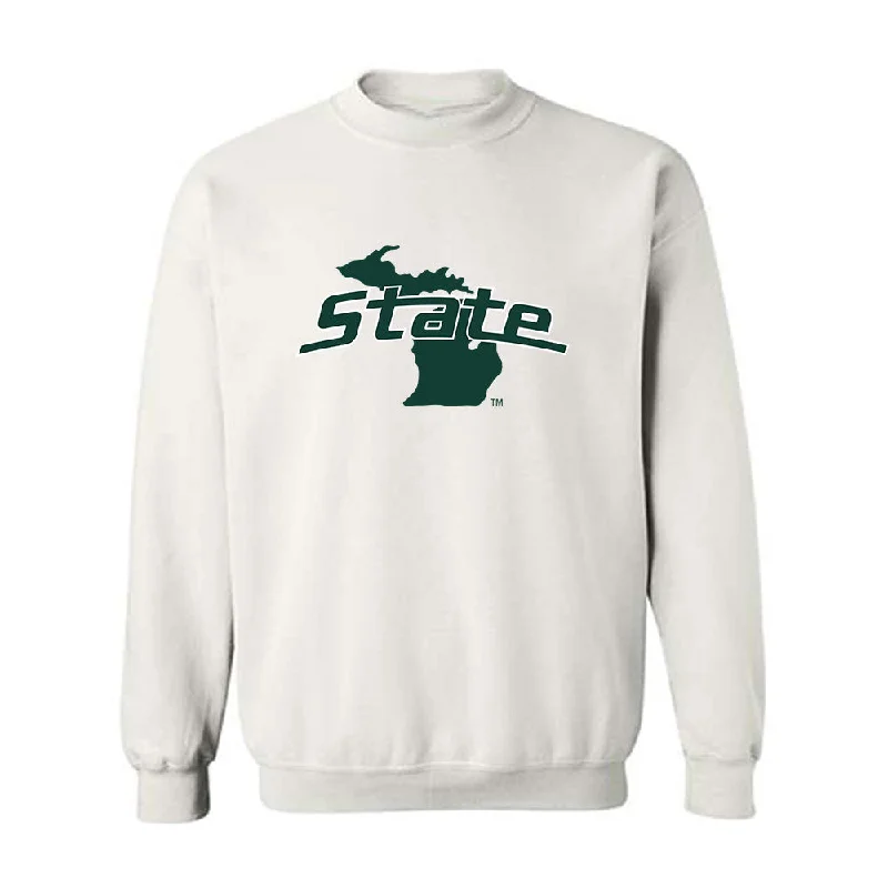 Michigan State - NCAA Women's Track & Field : Anyssa Hall - Crewneck Sweatshirt Hoodie with Gradient Ombre Colorful Michigan State - NCAA Women's Track & Field : Anyssa Hall - Crewneck Sweatshirt Hoodie with Gradient Ombre Colorful