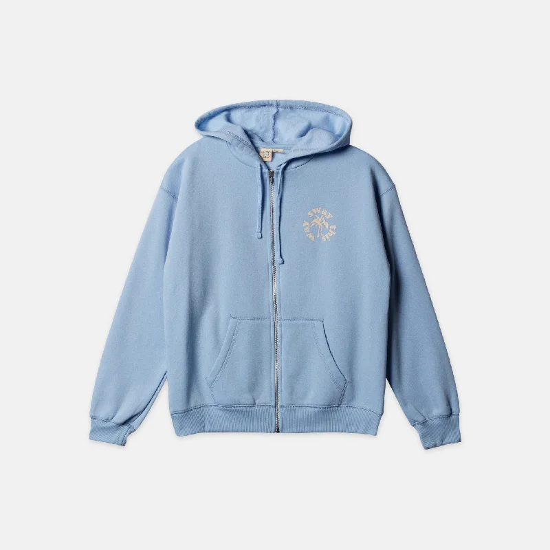 Womens Sway This Way Hoodie - Sky Hoodie with Magnetic Closure Innovative Modern