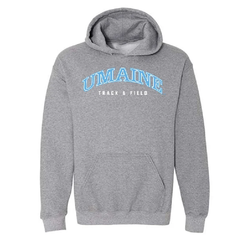 Maine - NCAA Women's Track & Field : Riley Gavigan - Classic Fashion Shersey Hooded Sweatshirt Hoodie with Embroidery Detailed Premium Maine - NCAA Women's Track & Field : Riley Gavigan - Classic Fashion Shersey Hooded Sweatshirt Hoodie with Embroidery Detailed Premium