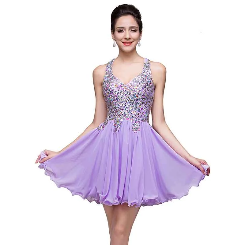 Women's Tulle Prom Gown Short Homecoming Dresses Crystal Sparkle Party Dresses Tunics Hiking breathable Women's Tulle Prom Gown Short Homecoming Dresses Crystal Sparkle Party Dresses Tunics Hiking breathable