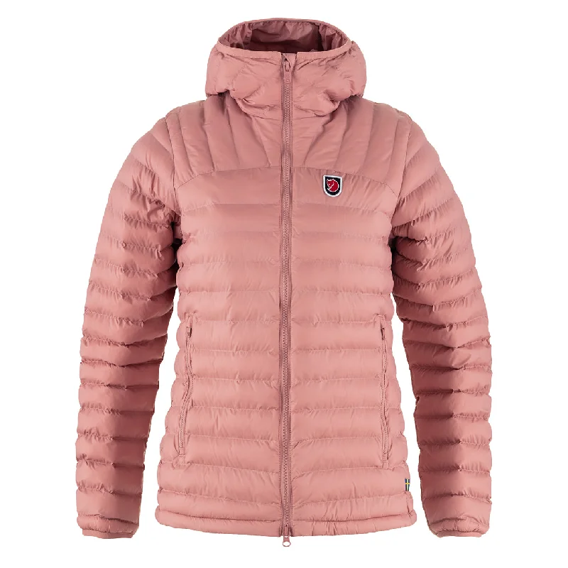 Fjallraven Womens Expedition Latt Hoodie Dusty Rose Hoodie with Button Placket Classic Preppy Fjallraven Womens Expedition Latt Hoodie Dusty Rose Hoodie with Button Placket Classic Preppy