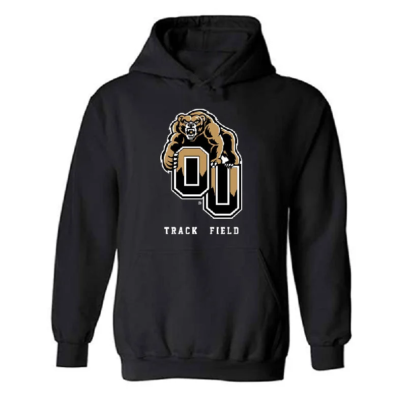 Oakland - NCAA Women's Track & Field : A'naia Herd - Classic Shersey Hooded Sweatshirt Hoodie with Strings Custom Fit Adjustable