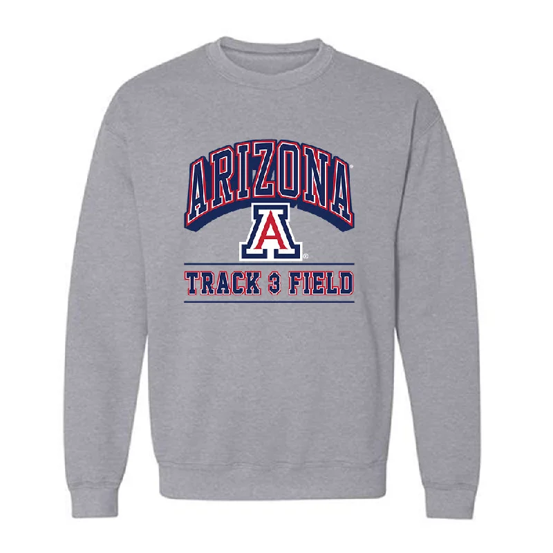 Arizona - NCAA Women's Track & Field : Morgan Rhett - Classic Shersey Crewneck Sweatshirt Hoodie with Earth Tones Natural Calm Arizona - NCAA Women's Track & Field : Morgan Rhett - Classic Shersey Crewneck Sweatshirt Hoodie with Earth Tones Natural Calm
