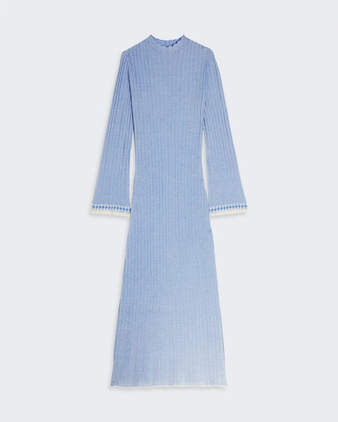 Fine Stripe Mockneck Dress Tunics Running lightweight