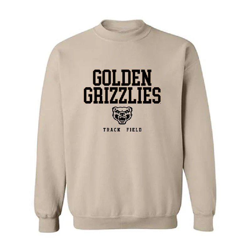 Oakland - NCAA Women's Track & Field : A'naia Herd - Classic Shersey Crewneck Sweatshirt Hoodie with Ribbed Cuffs Snug Fit Comfort Oakland - NCAA Women's Track & Field : A'naia Herd - Classic Shersey Crewneck Sweatshirt Hoodie with Ribbed Cuffs Snug Fit Comfort