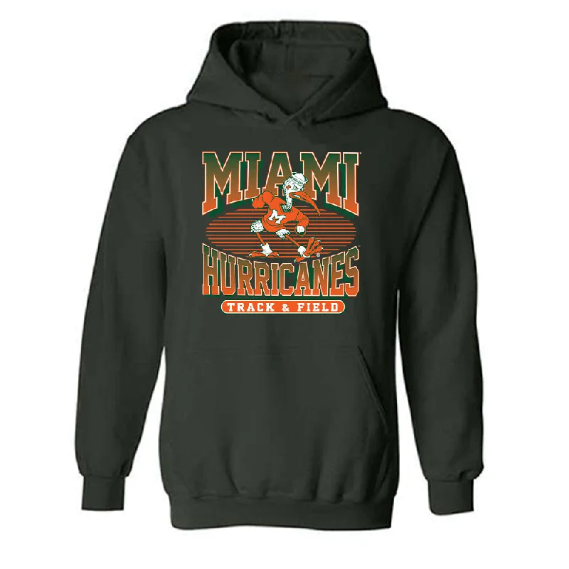 Miami - NCAA Women's Track & Field : Iyonna Codd - Classic Shersey Hooded Sweatshirt Hoodie Crop Top Short Trendy Miami - NCAA Women's Track & Field : Iyonna Codd - Classic Shersey Hooded Sweatshirt Hoodie Crop Top Short Trendy