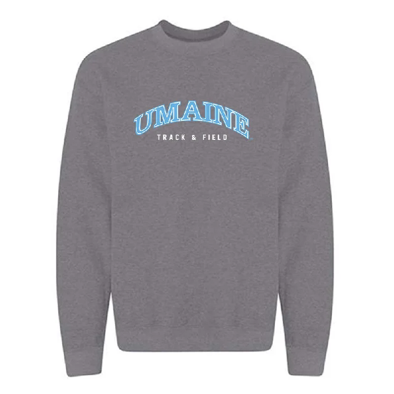 Maine - NCAA Women's Track & Field : Riley Gavigan - Classic Fashion Shersey Crewneck Sweatshirt Hoodie with Button Classic Timeless Maine - NCAA Women's Track & Field : Riley Gavigan - Classic Fashion Shersey Crewneck Sweatshirt Hoodie with Button Classic Timeless