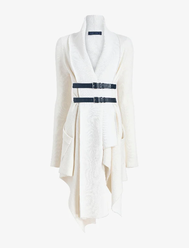 Reinhardt Dress in Wool Cashmere Knit Tunics Wedding white