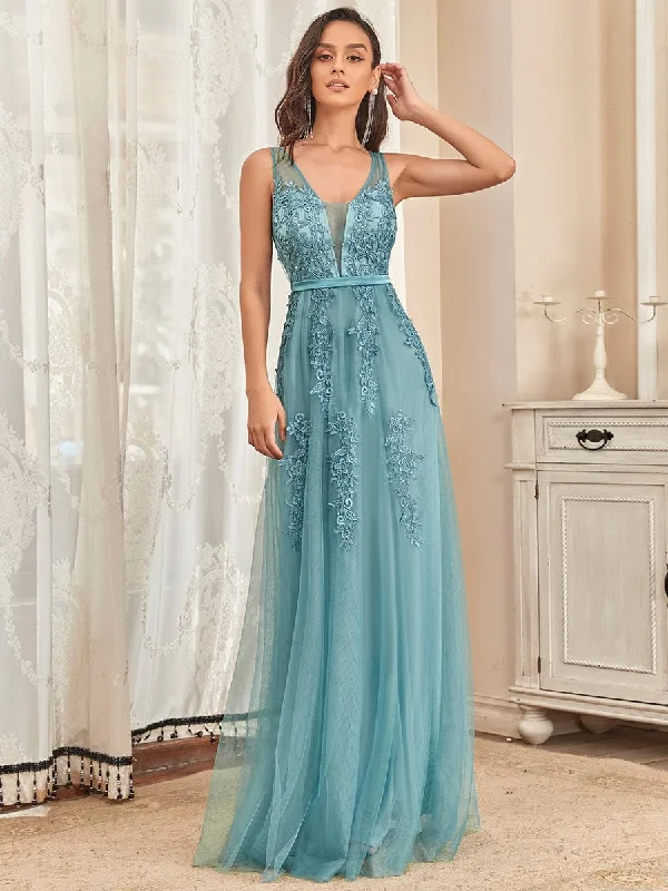 Elegant Sleeveless Tulle Party Dress for Women Tunics New arrival