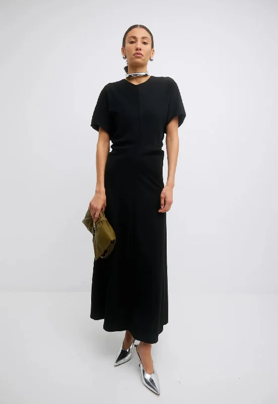 Tara Dress - Black Tunics Running lightweight