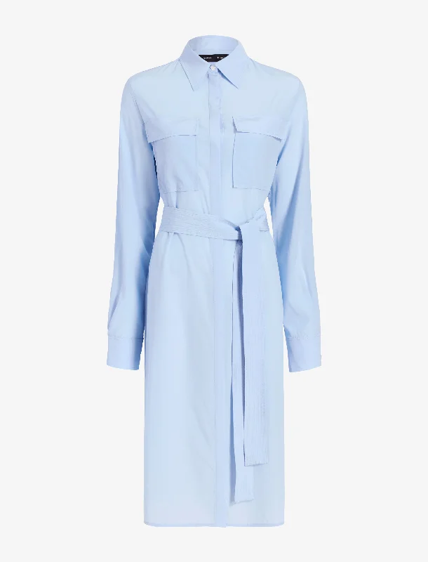 McKenna Dress in Stretch Silk Viscose Tunics Summer linen