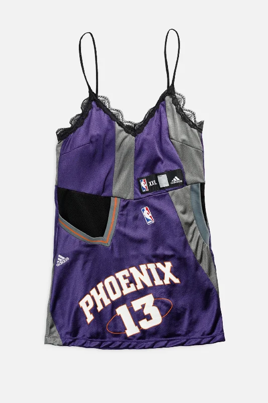 Rework Phoenix Suns NBA Lace Dress - XS Tunics Luxurious high-end