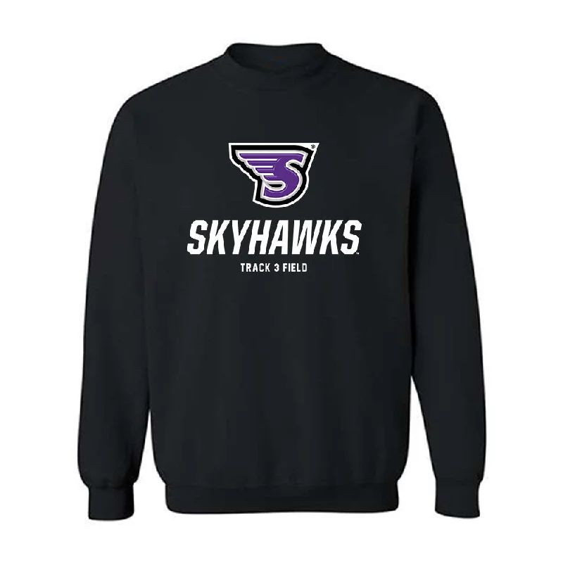Stonehill - NCAA Women's Track & Field (Outdoor) : Morgan Correia - Classic Shersey Crewneck Sweatshirt Hoodie with Zipper Placket Modern Functional Stonehill - NCAA Women's Track & Field (Outdoor) : Morgan Correia - Classic Shersey Crewneck Sweatshirt Hoodie with Zipper Placket Modern Functional