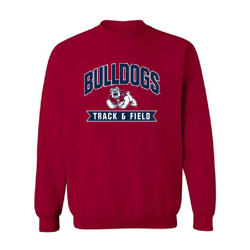Fresno State - NCAA Women's Track & Field : Victoria Nino - Classic Shersey Crewneck Sweatshirt Hoodie with Oversized Fit Loose Comfortable Fresno State - NCAA Women's Track & Field : Victoria Nino - Classic Shersey Crewneck Sweatshirt Hoodie with Oversized Fit Loose Comfortable