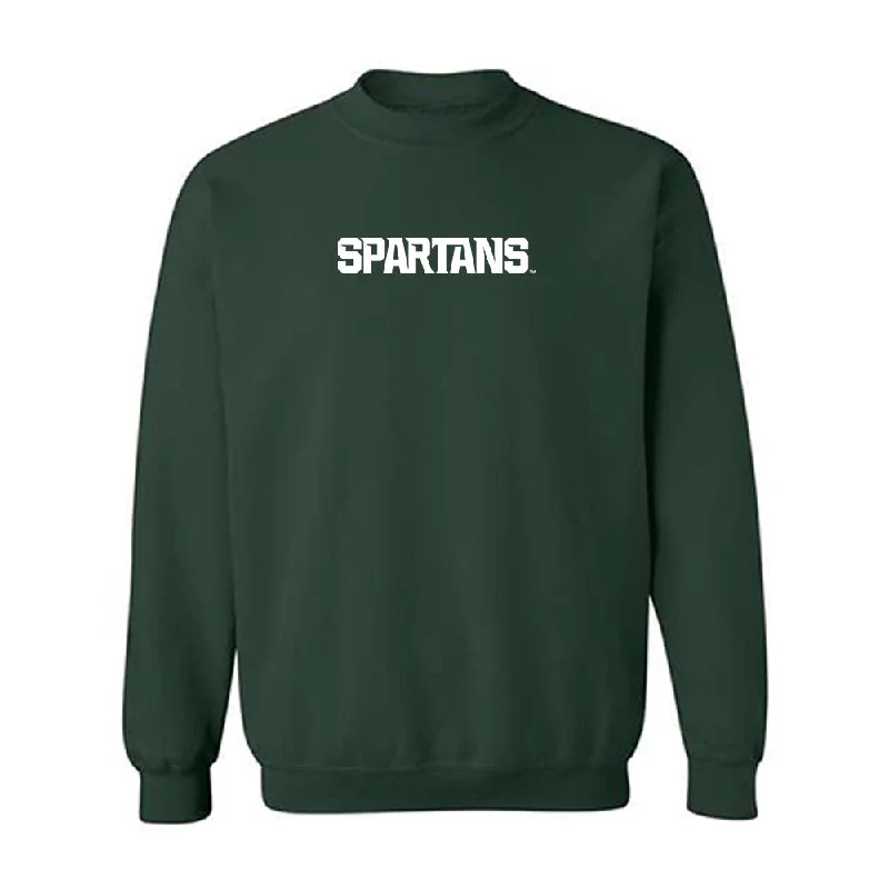 Michigan State - NCAA Women's Track & Field : Savannah Breitwiser - Generic Shersey Crewneck Sweatshirt Hoodie with Lining Warm Insulated Michigan State - NCAA Women's Track & Field : Savannah Breitwiser - Generic Shersey Crewneck Sweatshirt Hoodie with Lining Warm Insulated