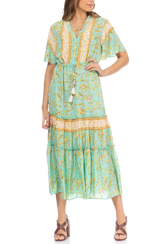 Astratia Printed Floral Dress Tunics Luxurious premium