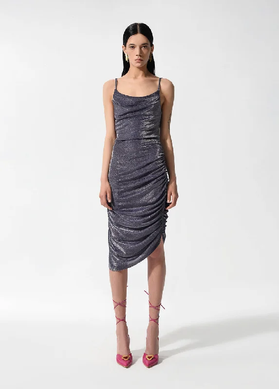 SPARKLY PARTY DRESS Tunics Mesh breathable