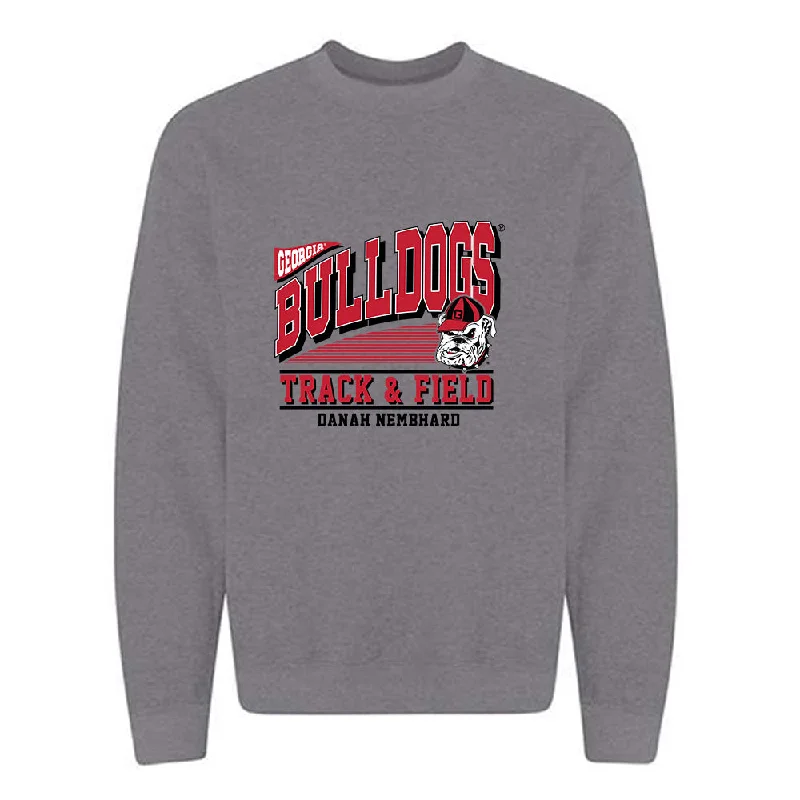 Georgia - NCAA Women's Track & Field : Danah Nembhard - Classic Fashion Shersey Crewneck Sweatshirt Hoodie with Oversized Fit Loose Comfortable Georgia - NCAA Women's Track & Field : Danah Nembhard - Classic Fashion Shersey Crewneck Sweatshirt Hoodie with Oversized Fit Loose Comfortable