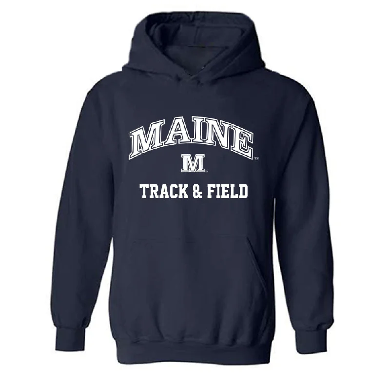 Maine - NCAA Women's Track & Field : Riley Gavigan - Classic Shersey Hooded Sweatshirt Hoodie with Ribbed Hem Stretchable Secure Maine - NCAA Women's Track & Field : Riley Gavigan - Classic Shersey Hooded Sweatshirt Hoodie with Ribbed Hem Stretchable Secure