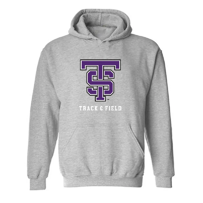 UST - NCAA Women's Track & Field : Kendall Hagness - Hooded Sweatshirt Hoodie with Neon Bright Vibrant UST - NCAA Women's Track & Field : Kendall Hagness - Hooded Sweatshirt Hoodie with Neon Bright Vibrant