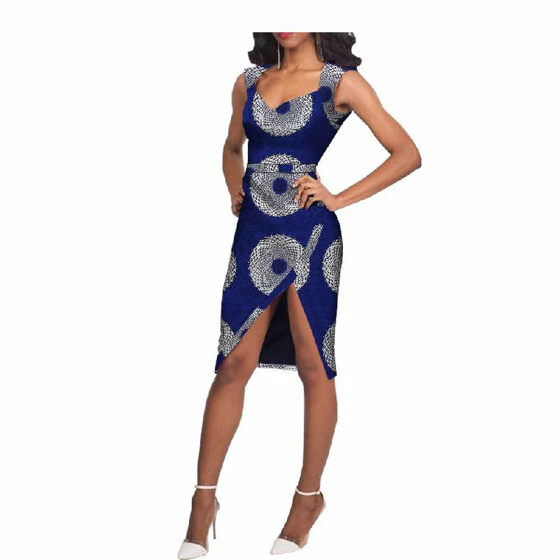 Female party dress High-Low Hemline Casual