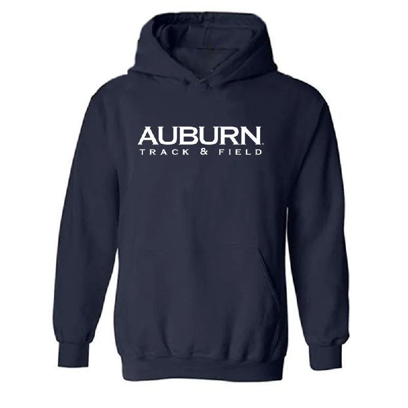 Auburn - NCAA Women's Track & Field : Maura Huwalt - Generic Shersey Hooded Sweatshirt Hoodie with Hem Patch Decorative Personalized Auburn - NCAA Women's Track & Field : Maura Huwalt - Generic Shersey Hooded Sweatshirt Hoodie with Hem Patch Decorative Personalized