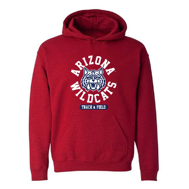 Arizona - NCAA Women's Track & Field : Jenica Bosko - Classic Shersey Hooded Sweatshirt Hoodie with Hidden Zipper Minimalist Clean Arizona - NCAA Women's Track & Field : Jenica Bosko - Classic Shersey Hooded Sweatshirt Hoodie with Hidden Zipper Minimalist Clean