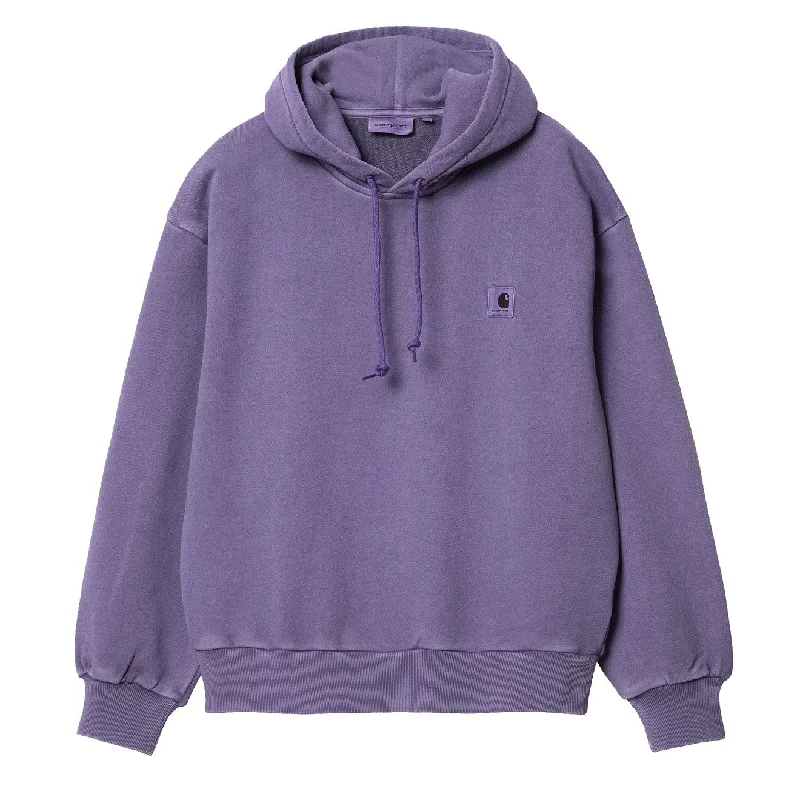 Carhartt WIP Womens Hooded Nelson Sweatshirt Arrenga Hoodie with Toggle Buttons Decorative Unique Carhartt WIP Womens Hooded Nelson Sweatshirt Arrenga Hoodie with Toggle Buttons Decorative Unique