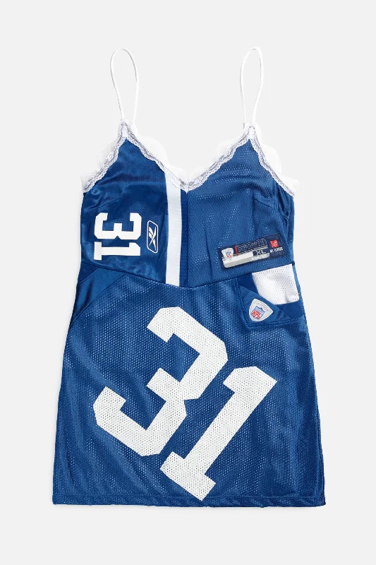 Rework Indianapolis Colts NFL Lace Dress - L Tunics Seasonal trendy
