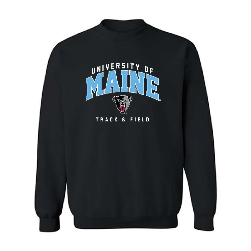 Maine - NCAA Women's Track & Field : Riley Gavigan - Classic Shersey Crewneck Sweatshirt Hoodie with Color Block Contrast Stylish Maine - NCAA Women's Track & Field : Riley Gavigan - Classic Shersey Crewneck Sweatshirt Hoodie with Color Block Contrast Stylish