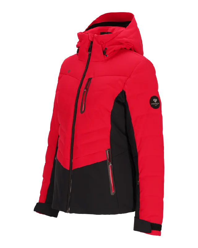 Obermeyer Cosima Down Jacket Women's Nylon Jacket Polyester Jacket Spandex Jacket