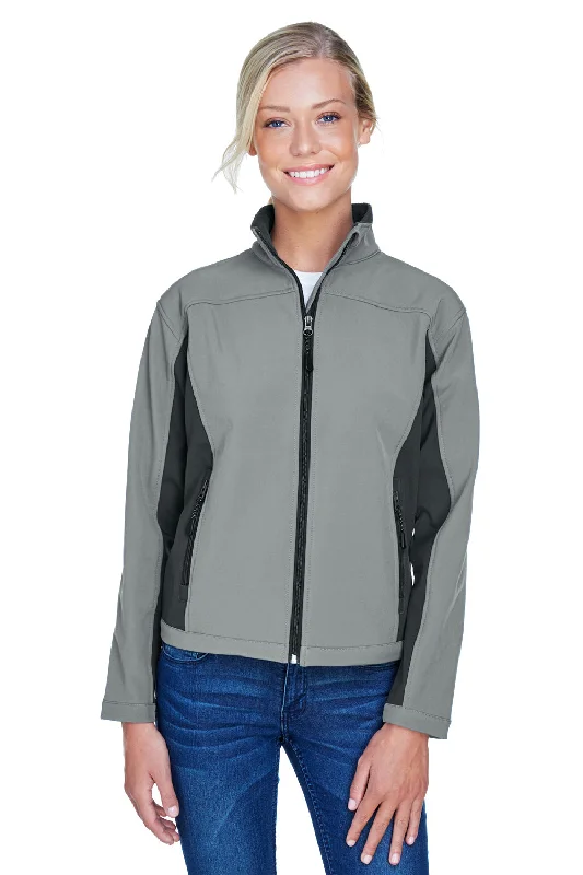 Devon & Jones Womens Wind & Water Resistant Full Zip Jacket - Charcoal Grey/Dark Grey - Closeout Mesh Jacket Canvas Jacket Denim Jacket Devon & Jones Womens Wind & Water Resistant Full Zip Jacket - Charcoal Grey/Dark Grey - Closeout Mesh Jacket Canvas Jacket Denim Jacket