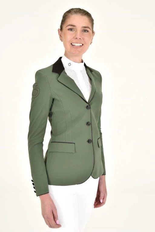 GP Riding Jacket - Forest Green Fitted Jacket Loose Jacket Oversized Jacket