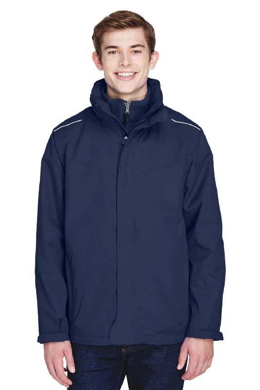 Core 365 Mens Region 3-in-1 Water Resistant Full Zip Hooded Jacket - Classic Navy Blue Fleece Jacket Down Jacket Feather Jacket Core 365 Mens Region 3-in-1 Water Resistant Full Zip Hooded Jacket - Classic Navy Blue Fleece Jacket Down Jacket Feather Jacket