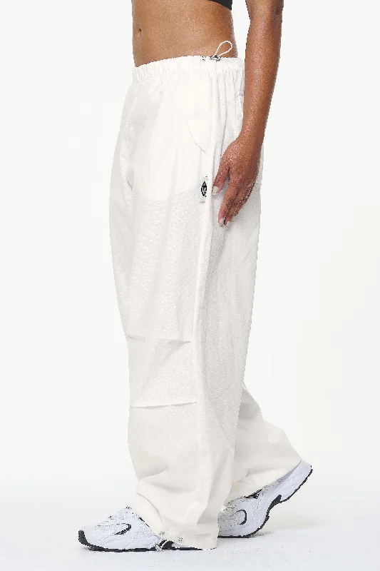 Tower Skydiver Track Pants Vintage Washed Bone White Formal Stretch Pants