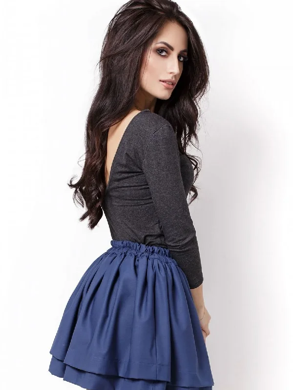 Short skirt IVON high slit skirt