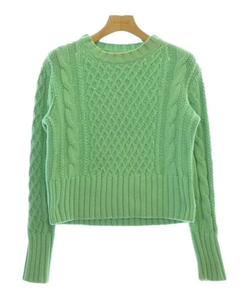 Acne Sweaters Silk Blend Satin Velvet