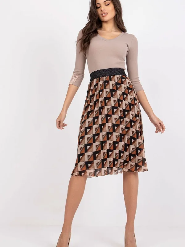 Skirt Italy Moda wool skirt sturdy