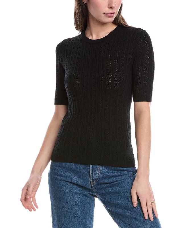rag & bone Tina Wool Sweater Top Fleece Sweater Nylon Polyester
