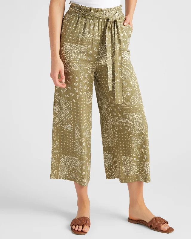 Belted Pant Casual Sweatpants Style