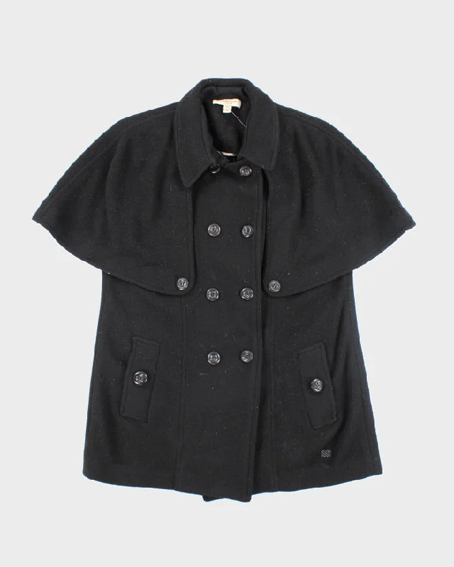 Vintage Women's Burberry Sleevless Cashmere Jacket - M Stand-Up Collar Roll-Neck Collar Turtle Neck Vintage Women's Burberry Sleevless Cashmere Jacket - M Stand-Up Collar Roll-Neck Collar Turtle Neck
