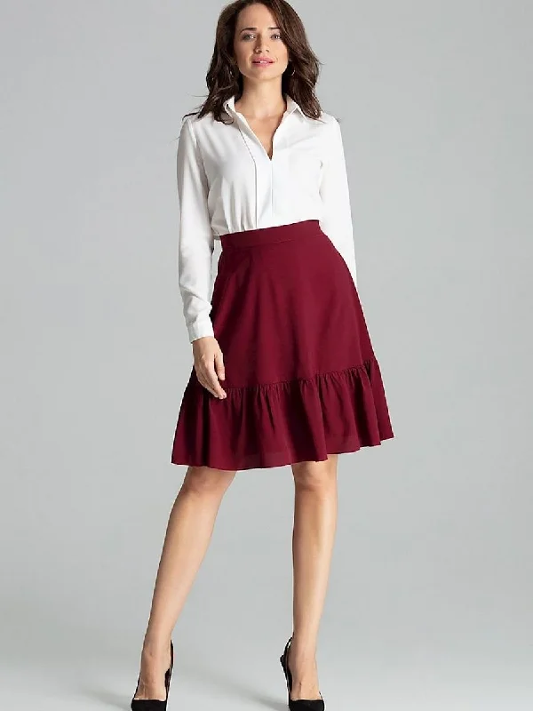 Skirt Lenitif leather skirt sleek